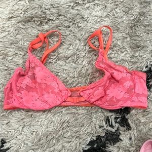 Pink Lace Bralette